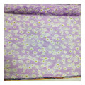 Tissu de cire africain tissu 6 yards Tissu à imprimé personnalisé tissu imprimé floral violet